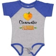 thumbnail image 3 of Inktastic Clearwater Florida Orange in Heart Boys or Girls Baby Bodysuit, 3 of 5