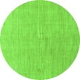 thumbnail image 1 of Ahgly Company Indoor Round Abstract Green Modern Area Rugs, 6' Round, 1 of 4