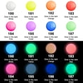 thumbnail image 3 of AUREUO Glow in the Dark Acrylic Paint, 8 Colors x 2 fl oz / 60ml Neon UV Black Light Paints for Easter Rocks, Wood, Craft, Canvas, Paint Party Supplies, 3 of 8