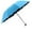 A001- Blue, variant on Black Glue Umbrella - Water - Activated Blooming Pattern, UV Protection, 3 - Fold Sun Umbrella - Green, for Daily Commute, Outdoor Activities, Sunny & Rainy Days
