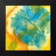 thumbnail image 2 of Roth, Carolyn 12x12 Black Modern Framed Museum Art Print Titled - Lotus Monotype II, 2 of 5