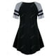 thumbnail image 2 of Más el tamaño de la impresión del cráneo de Halloween Camiseta Rosegal Camisetas tallas grandes, 2 of 5
