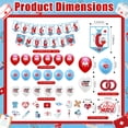 thumbnail image 4 of Nurse Graduation Decoration Congrats Nurse Banner Class of 2026 with Balloons Cupcake Toppers for Congrats RN Nursing School Party Favors, 4 of 7
