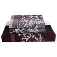 thumbnail image 4 of Swanson Beddings May 5-Piece 100% Cotton Bedding Set: Duvet Cover, Two Pillowcases and Two Pillow Shams (Burgundy, Queen), 4 of 8