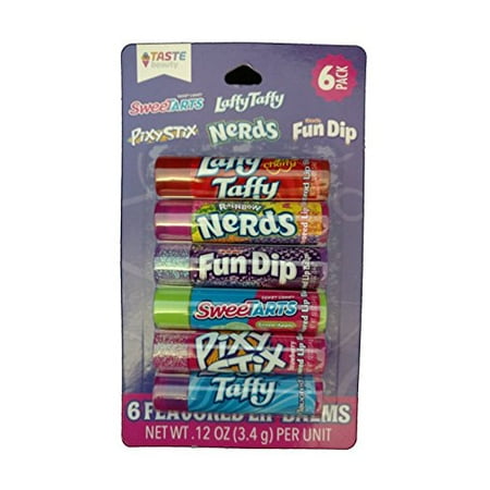 Taste Beauty Smiles You Can Taste - 6 Candy-Flavored Lip Balms