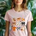 thumbnail image 5 of Nurse Graphic T-Shirt | Cute Ghost with Syringe and Bow Design Tee, CarolinaBlue, Size 3XL, 5 of 6