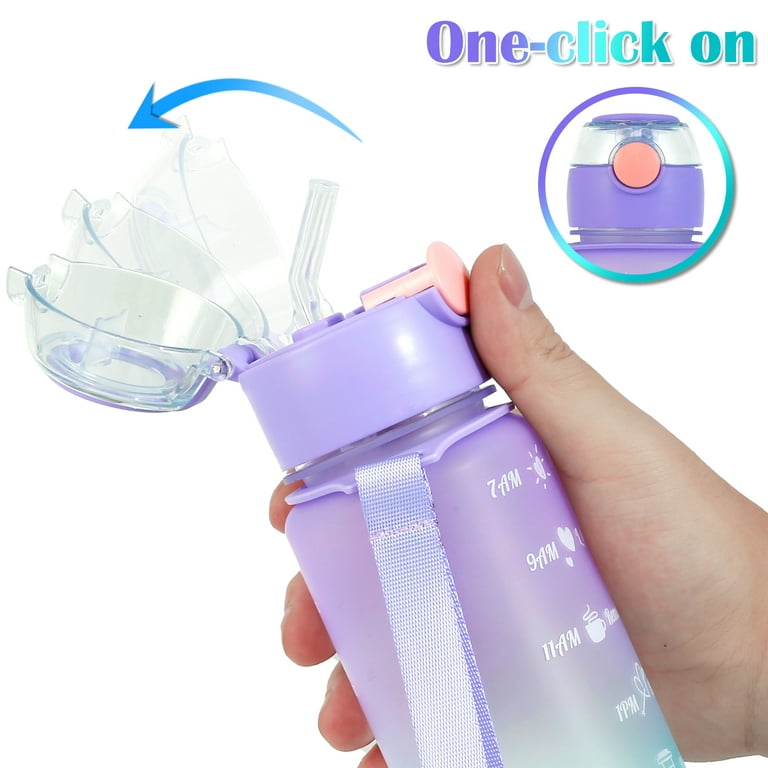 3pcs/Set Sports Large Capacity Water Bottle School Girl Children Kawaii  Cute Drinking Cup for Male Female Jug Hiking Camping Cup - AliExpress