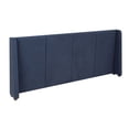thumbnail image 3 of Base Cama Slim King Size + Cabecera Milan Azul Marino, 3 of 9