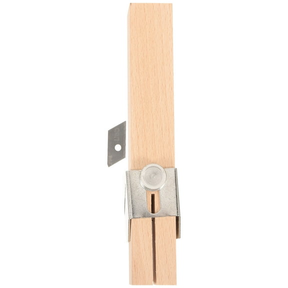 PTOOTP Plastic Bottle Cutter with Wooden Handle and Metal Blade for Resistance and Easy Crafting