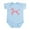Sky Blue, variant on CafePress - Balloon Dog Infant Bodysuit - Baby Light Bodysuit, Size Newborn - 24 Months