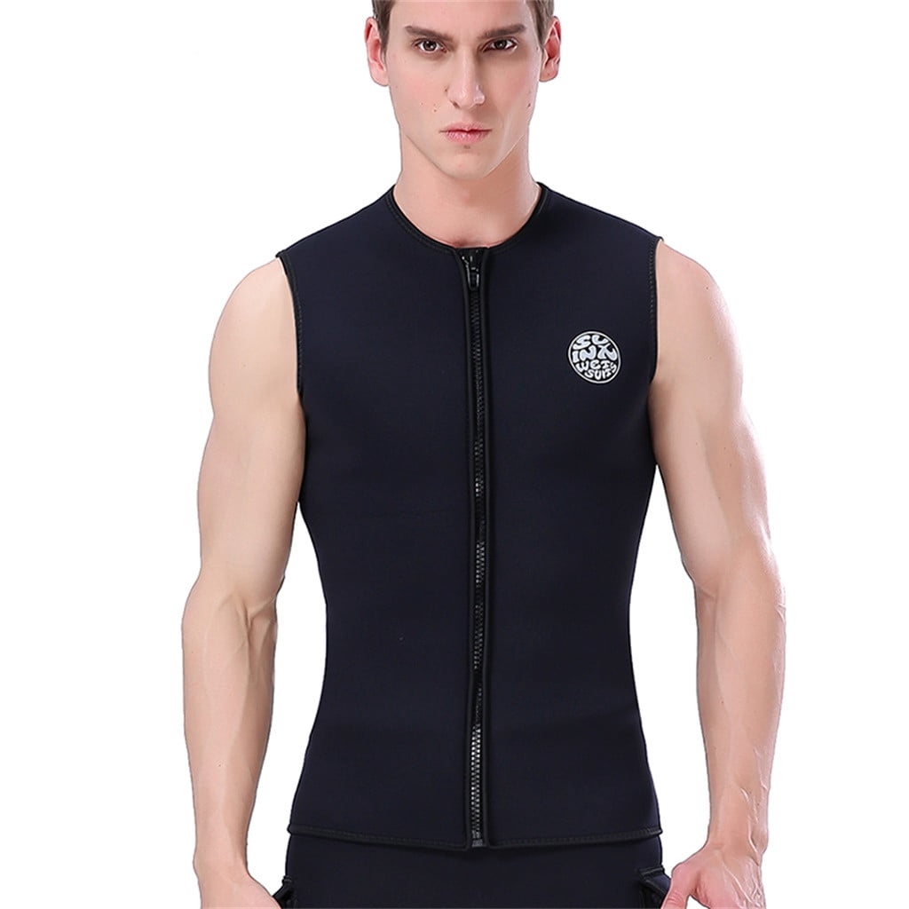 Agiferg Men's 3mm Black Neoprene 