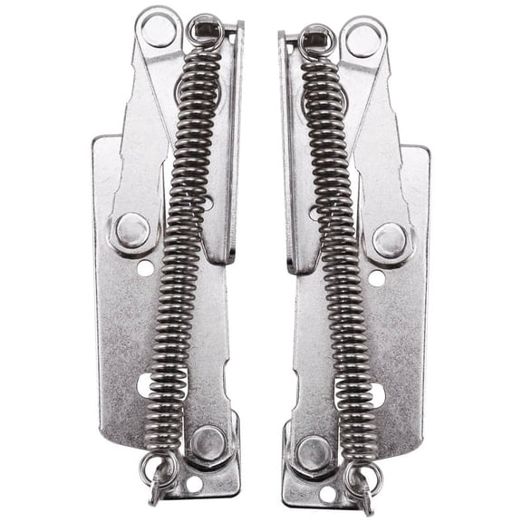 2PCS Z-type small cabinet door hinge iron -plated pillow hinge