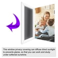 thumbnail image 5 of Uxcell 19.7''x78.7''Non-sticky Window Film Privacy Heat Control Mirror Film for Home PET Black 1pcs, 5 of 6