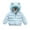 a-Blue, variant on Toddler Winter Coat,Toddler Puffer Coat Baby Hoodie with Bear Ear Windproof Down Jacket For Baby Girls Baby Winter Jacket Baby Boy Clothes 18-24 Months