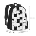 thumbnail image 2 of Sigee Doodle Cute Cat for Simple large capacity backpack Travel Laptop Backpack, Business for Travel and Daily Use, 2 of 9