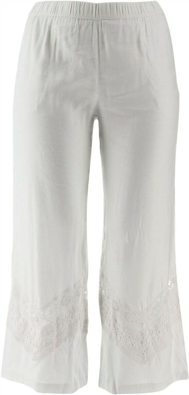 black linen ankle pants