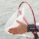 thumbnail image 3 of Eigraketly Red de pesca Aluminio Extensible Poste telescópico Mango Malla sin nudos Negro Pescar Rojo, 3 of 6