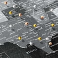 thumbnail image 3 of Elephant Stock Monochromatic Push Pin Usa Map Wall Art - Map Canvas Art - 48" x 32", 3 of 8