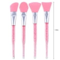 thumbnail image 3 of 4PCS Face Mask Brush Set Portable Silicone Mask Applicator Makeup Brush, 3 of 7