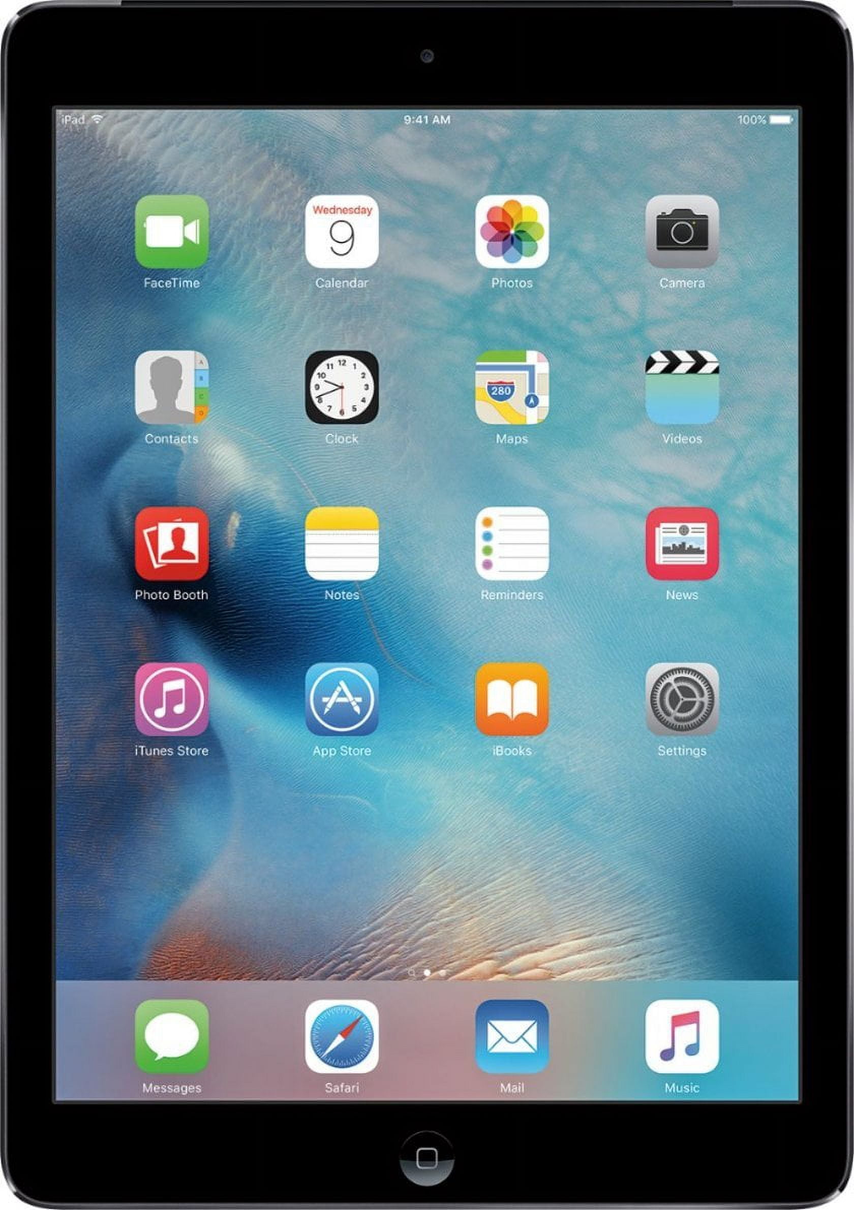 Restored 2013 Apple iPad air Wi Fi 32 GB Silver (1st Generation