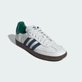 thumbnail image 4 of Size 4- Ad-id-as Men’s Samba OG Sneaker, Cloud White/Black/Collegiate Green., 4 of 6