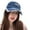 Dark denim, variant on Studded Bow Baseball Hat Cute Bow Hat for Daily Life Yoga Workout Sports Hat Breathable Hat for Outdoor Sports
