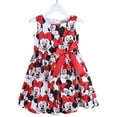 thumbnail image 1 of Robe d'Été à Pois Sans Manches Décontractée pour Filles Minnie Mouse, 1 of 5