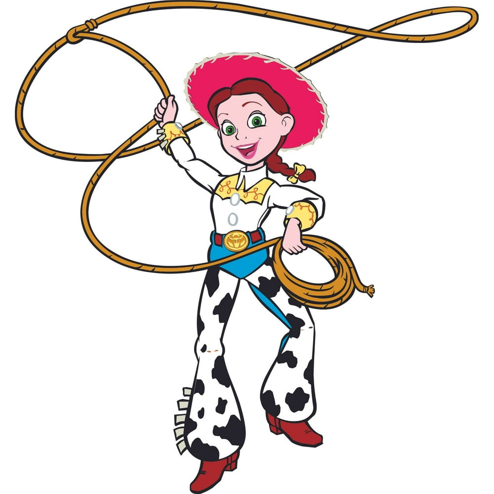 Jessie Rope Toy Story Cartoon Customized Wall Decal - Custom Vinyl Wall ...