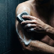 Essentials by Spongelle Mens Sandalwood Body Buffer