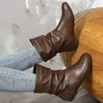 thumbnail image 3 of Women's Ankle Boots - with Comfortable Low Heel & Anti-slip and wear-resistant Outsole, 3 of 13