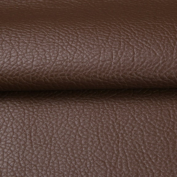 36 x 54" Vinyl Fabric Faux Leather Cotton Backing Upholstery Pleather for Crafts