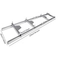 thumbnail image 2 of 2.7m Aluminum Alloy Rail Mill Guide System 29x8x270cm with Crossbar Kits With Chain Saw For Wood Chip Cutting, 2 of 9