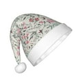 thumbnail image 2 of Bingfone Fairy Floral for Kids Christmas Hat Santa Hat for Boys Girls Teenager for Christmas New Year Xmas Festive Holiday Party Supplies Gifts, 2 of 6