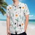 thumbnail image 5 of High Quality Hawaiian Shirts for Men Short Sleeve Aloha Beach Shirt Floral Summer Casual Button Down Shirts Blouses MYYFSQ, 5 of 7