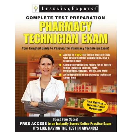 Pharmacy Technician Exam - eBook (Best Shoes For Pharmacy Technicians)