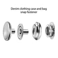 thumbnail image 4 of jesticaly 100 Pcs Bouton-Pression en Acier Inoxydable Accessoires Type 2 1ensemble, 4 of 6