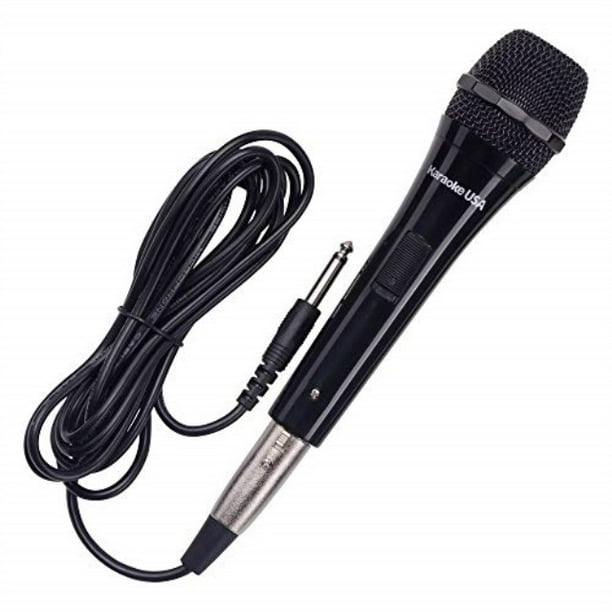 Karaoke USA M189 Professional Dynamic Microphone (Detachable Cord ...