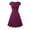 Purple, variant on IROINNID Formal Dress for Women Wedding Guest Evening Night Party Dress Elegant Summer Color Short Sleeve V-Neck Loose Dress,Olive Green