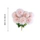 thumbnail image 4 of Lekihaqq Artificial Ball Chrysanthemum Silk Flowers Wedding Centerpieces Fake Bouquet Home Decor, 4 of 7