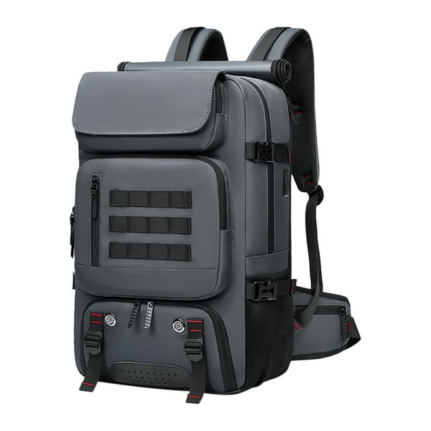 Mochila para portátil, mochila de viaje para portátil, organizadores portátiles, regalos, ocio gris