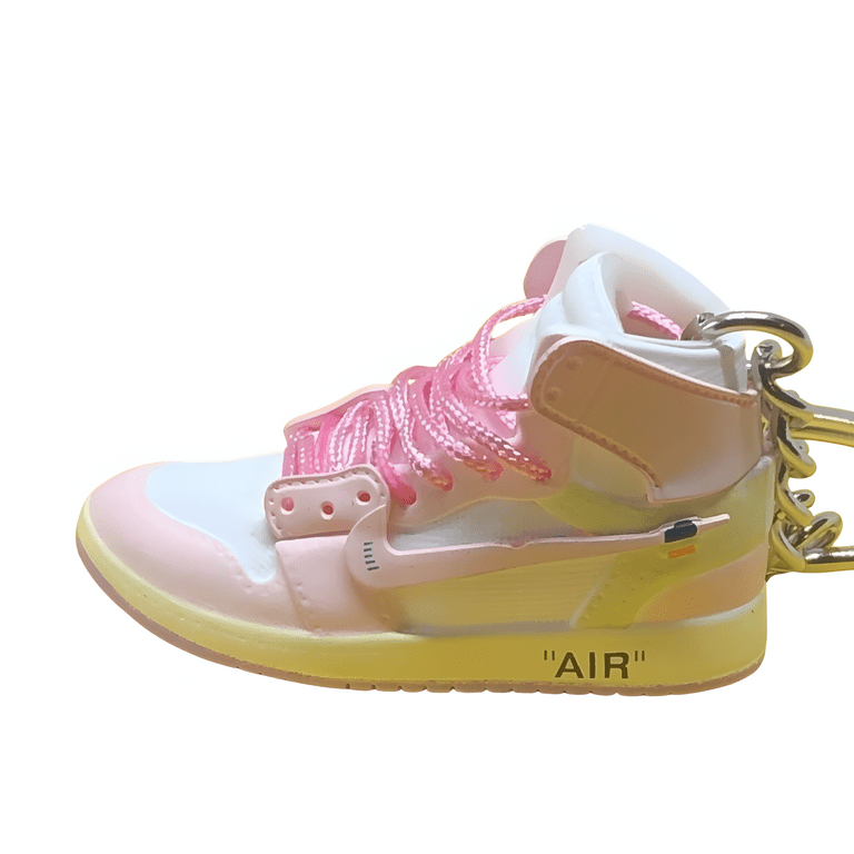 Mini 3D Nike Air Jordan Shoes Key Chain for Sneakerheads and