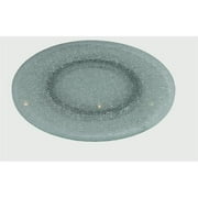 Misc-Lazy Susan Sandwich LAZY-SUSAN-24S 24 in. Sandwich Glass Lazy Susan Clear Glass-Sandwich by Misc-Lazy Susan Sandwich