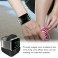 thumbnail image 3 of maytalsory Support de Chargement pour Montre Intelligente Antidérapant, Support de Charge Sans Fil, Support de Rangement pour Bureau et Table de Nuit, Remplacement pour Montre iOS, Noir, 3 of 8