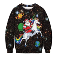thumbnail image 3 of Suéter feo de Navidad 2024 para regalar, elfo de Papá Noel, divertido suéter de reno de Navidad para hombre, ropa de pareja para vacaciones, 3 of 5