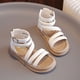 thumbnail image 2 of Zapatos casuales para niñas, sandalias romanas de caña alta, zapatos de playa, zapatos de verano para niños con suela blanda antideslizante, 2 of 6