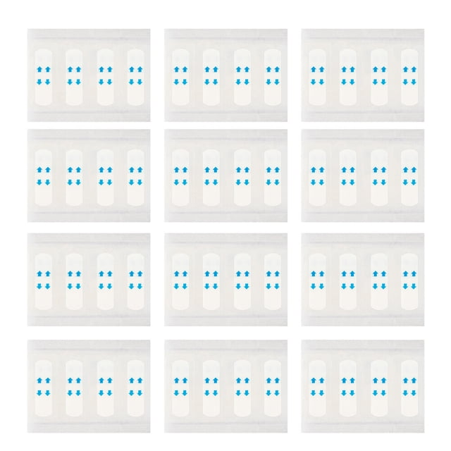 80 unidades de cintas adhesivas para lifting de ojos, cintas adhesivas faciales en forma de V, cintas reafirmantes invisibles e impermeables