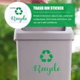 thumbnail image 2 of MasteelfCA Recycle Trash Bin Sticker Logo Sign Decal Self-Adhesive Waterproof Trash Bin Decal, 2 of 8