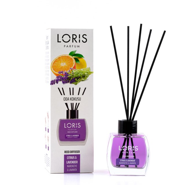 Difusor de Varillas Loris Cítricos y Lavanda 120 ml de Larga Duración