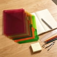 thumbnail image 6 of 1 Set Plastic 8‑Tab Binder Dividers with Pockets, Multicolor Page Separators for 3‑Ring Binders, A4 Size for Office & Home Organization, 6 of 8