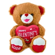 Medium Sweetheart Happy Valentine's Day Teddy Bear, Tan, 10", Valentine's Day by Way To Celebrate